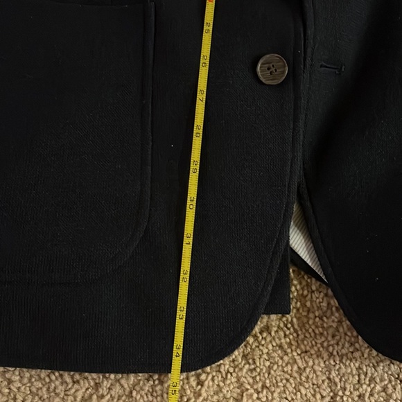 Shades of Grey by Micah Cohen 3 button blazer in Navy Blue - Picture 11 of 11